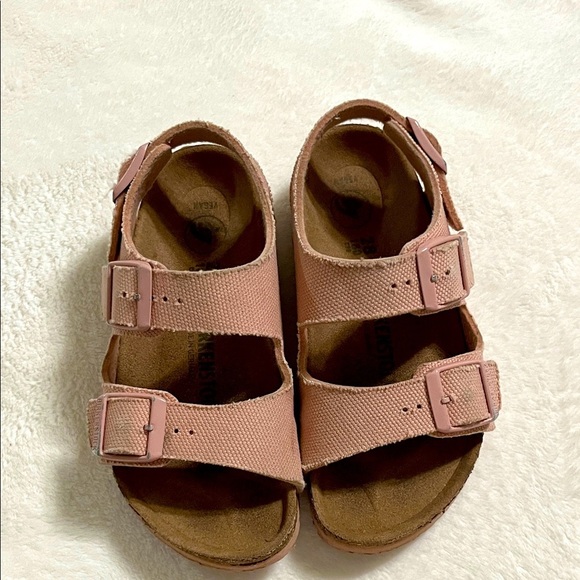 BIRKENSTOCK Kids Pink Sandals - Picture 1 of 14